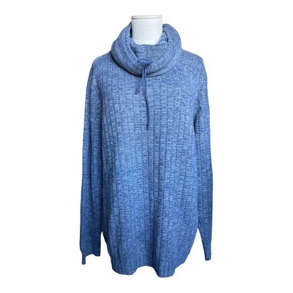 Autumn Cashmere Wool Cashmere Drawstring Cowl Neck Sweater Size Large - Picture 1 of 9